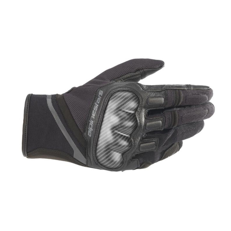 Alpinestars Chrome Gloves Black Tar Grey - Robspeed Motorcycles - New ...